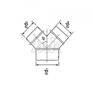 스파이럴(25) 바지관 45도(17167)