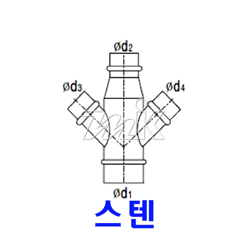 스파이럴(15)RD-C-Y-BR/SUS(17174)