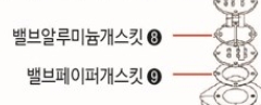 [UDT 컴프레서부품] 밸브페이퍼개스킷 (48166)