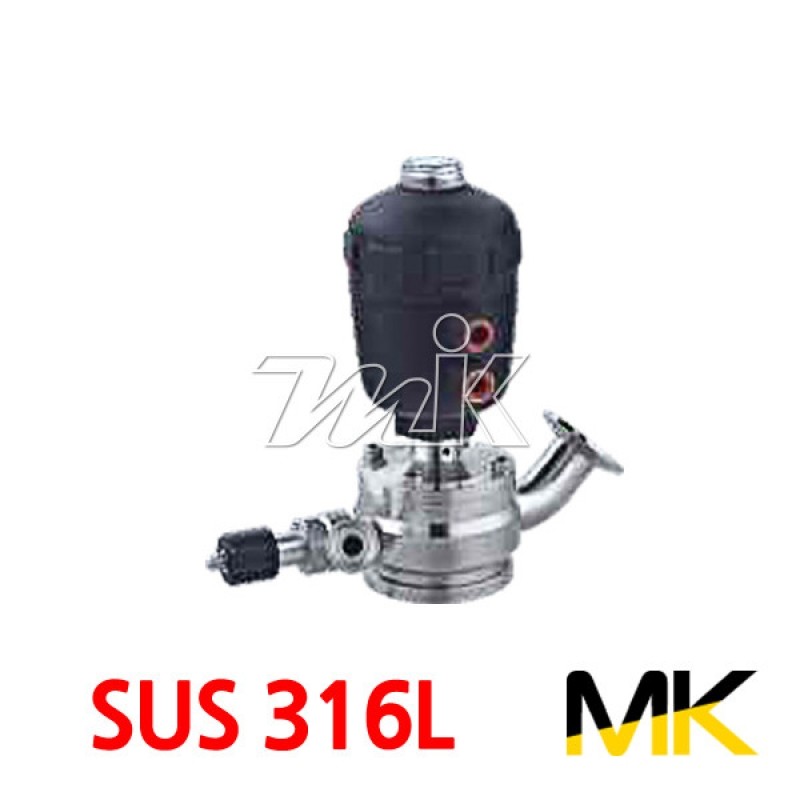 [견적]쎄니타리 공압다이아후렘밸브(SUS316L) H-03 페럴(MK)(18888)