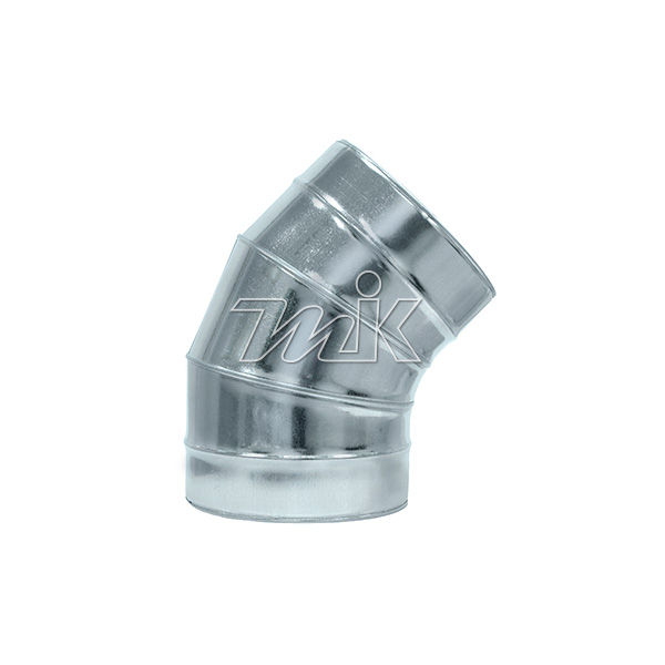 스파이럴 45도엘보/함석 (13424)