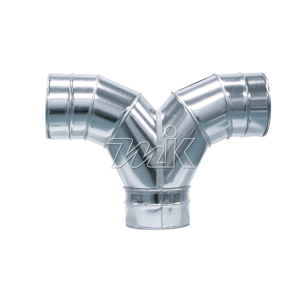 스파이럴 바지관 90도/함석 (17168)