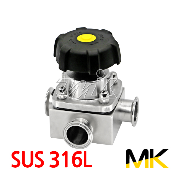 쎄니타리 다이아후렘밸브(SUS316L) B-05 페럴(MK)(18871)