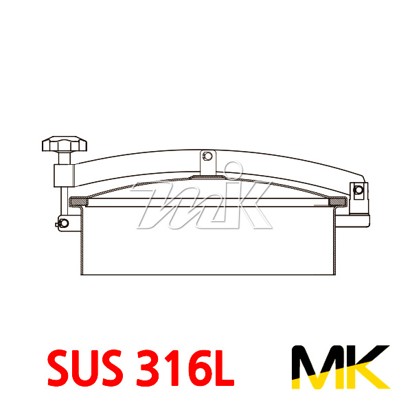 탱크맨홀 MK-M5019-SUS316L(커버360도회전) (25311)